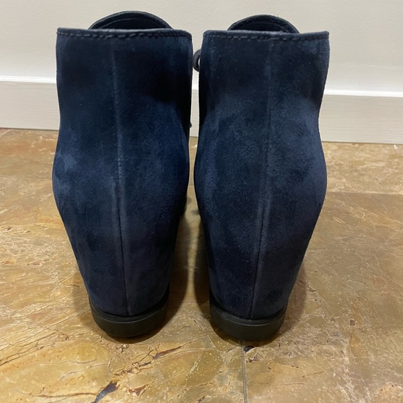 Prada SPORT Calzature Donna Wedge Boots Color Oltremare Size 39 - Picture 6 of 12